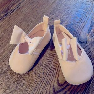 Ballet Pink infant shoes 0-3 months